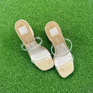 Dolce Vita Wicker Heels - Size 8